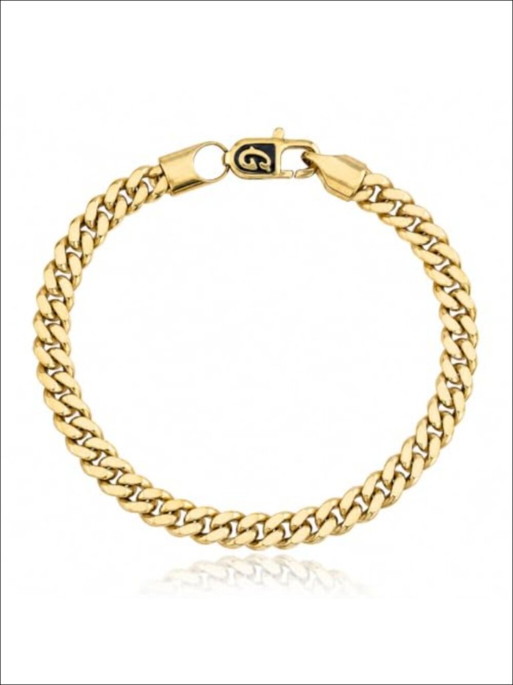 Cuban Link Bracelet Sterling Silver 925 Lobster Claw Fine Jewelry Unisex